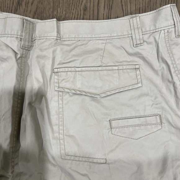 Woolrich Shorts Men’s Size 42 Cargo‎ Khaki Canvas Utility - Picture 8 of 14